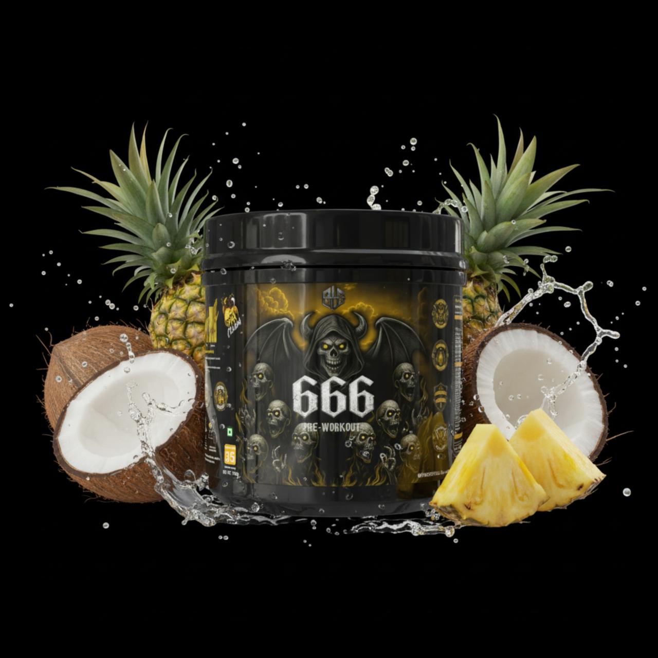 666 Pre-Workout – Piña Colada